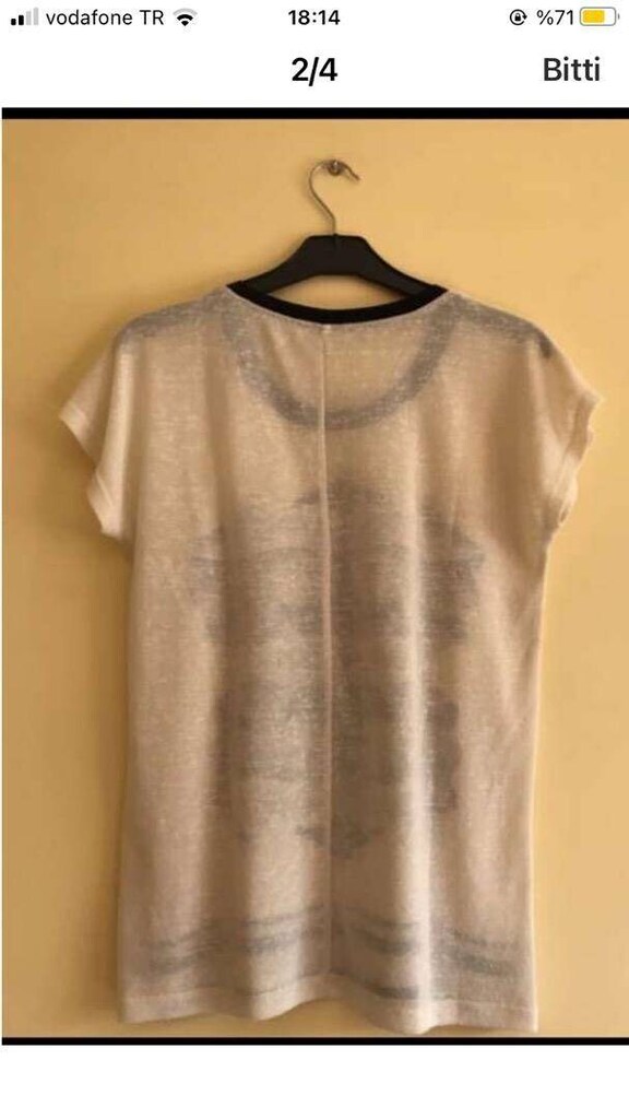 Etnik Bohem Desenli Tshirt - Tişört - 2