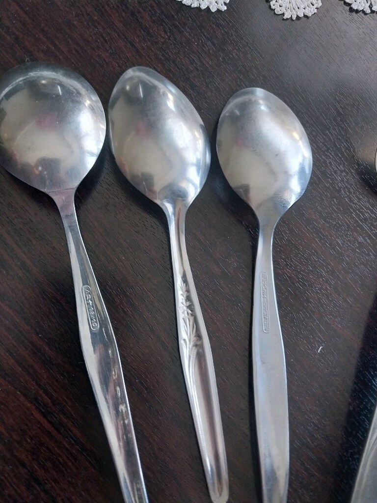 Vintage Servis v+Kaşıklar 6 prç - 5