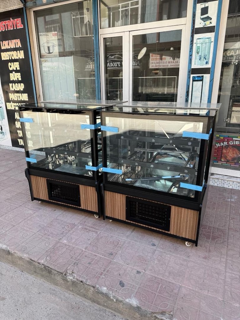 pasta dolabı vitrin dolabı tatlı dolabı kebap dolabı meze dolabı endüs - 9