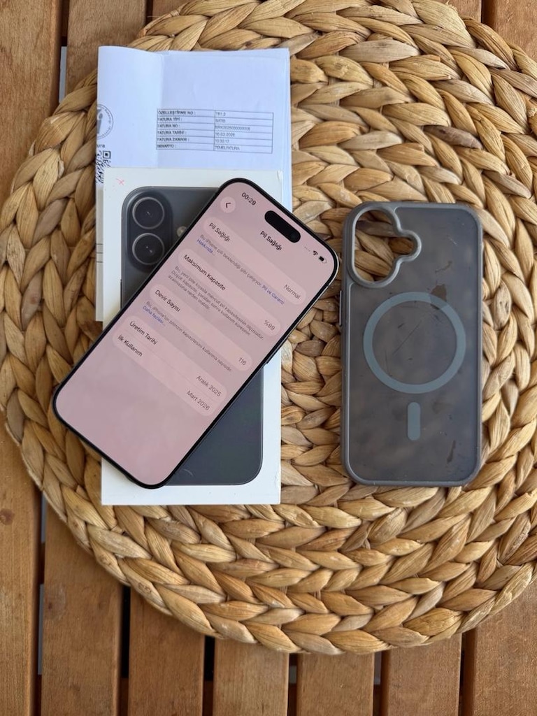 İphone 17 SİYAH 20 Ay Garanti PİL99 HATASIZ ( Takas Olur ) - 5