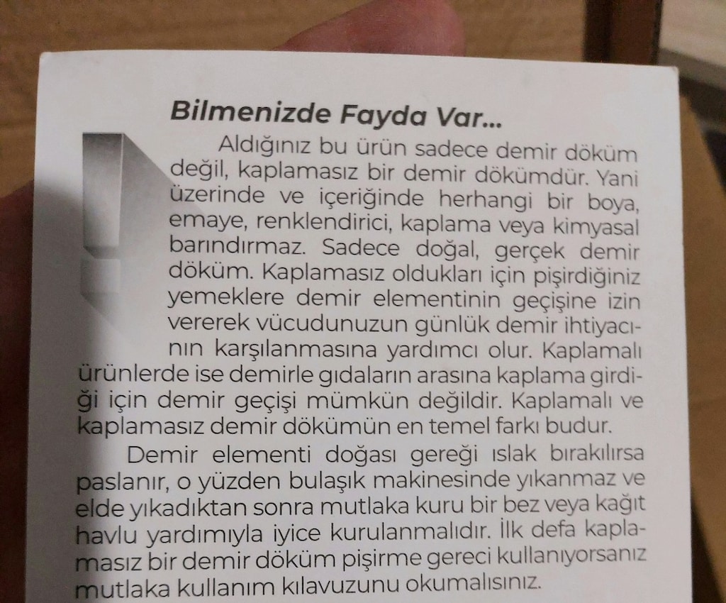 Tleps Döküm Tava - 3