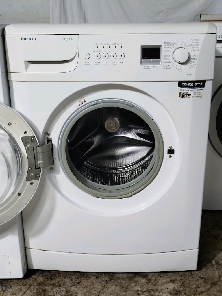 BEKO 6 KG ÇAMAŞIR MAKİNESİ İZMİR İÇİ 3 AY GARANTİMİZ VARDIR - 3