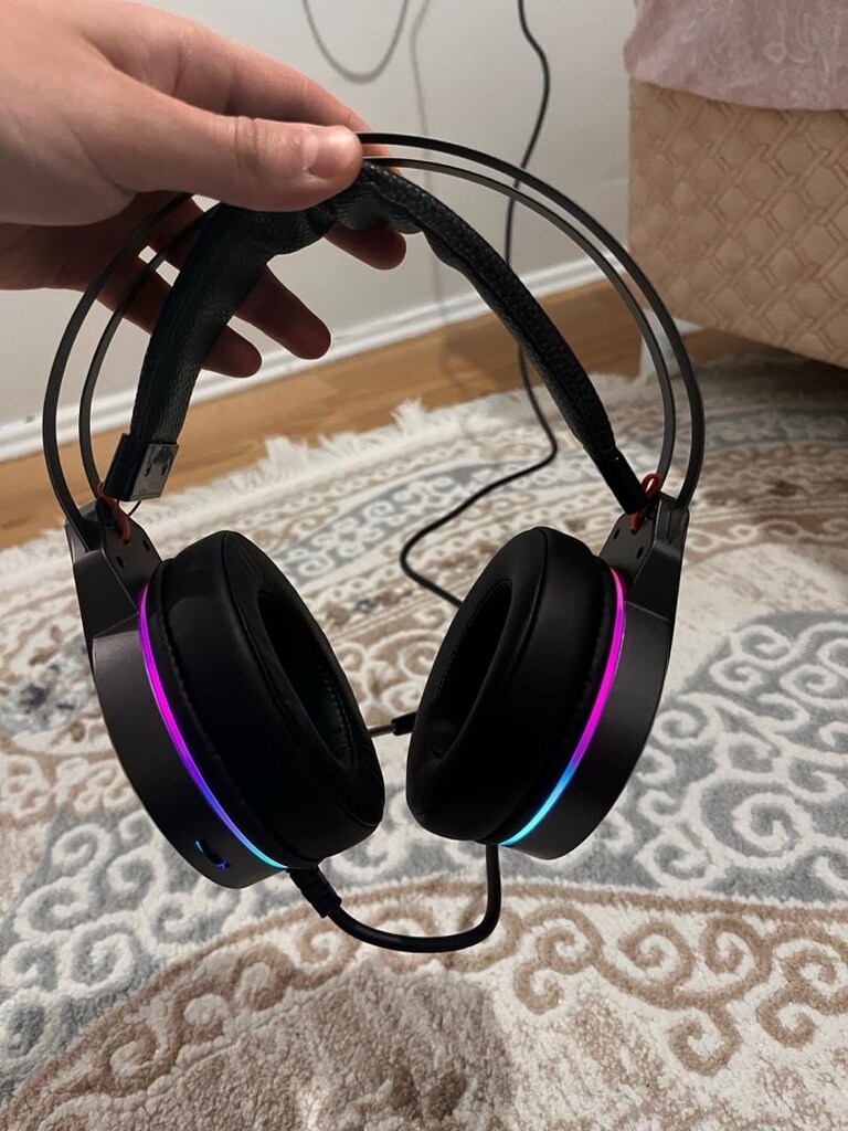 Rampage RM-K6 Stark USB 7.1 RGB Oyuncu Kulaklığı - 4