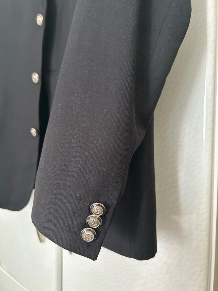CASHMERE BLAZER TEK CEKET SİYAH - 5