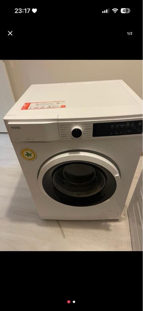 vestel CMI 76101 temiz / 7 kg çamaşır makinesi