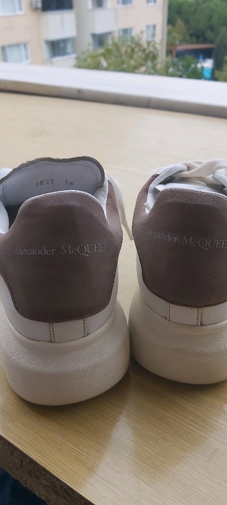 Orjinal Deri Alexander MQUEEN Ayakkabı - 5