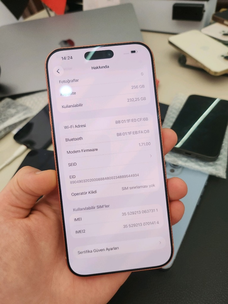 İPHONE 17 PRO MAX 256 SÜRE BİTİK - 8