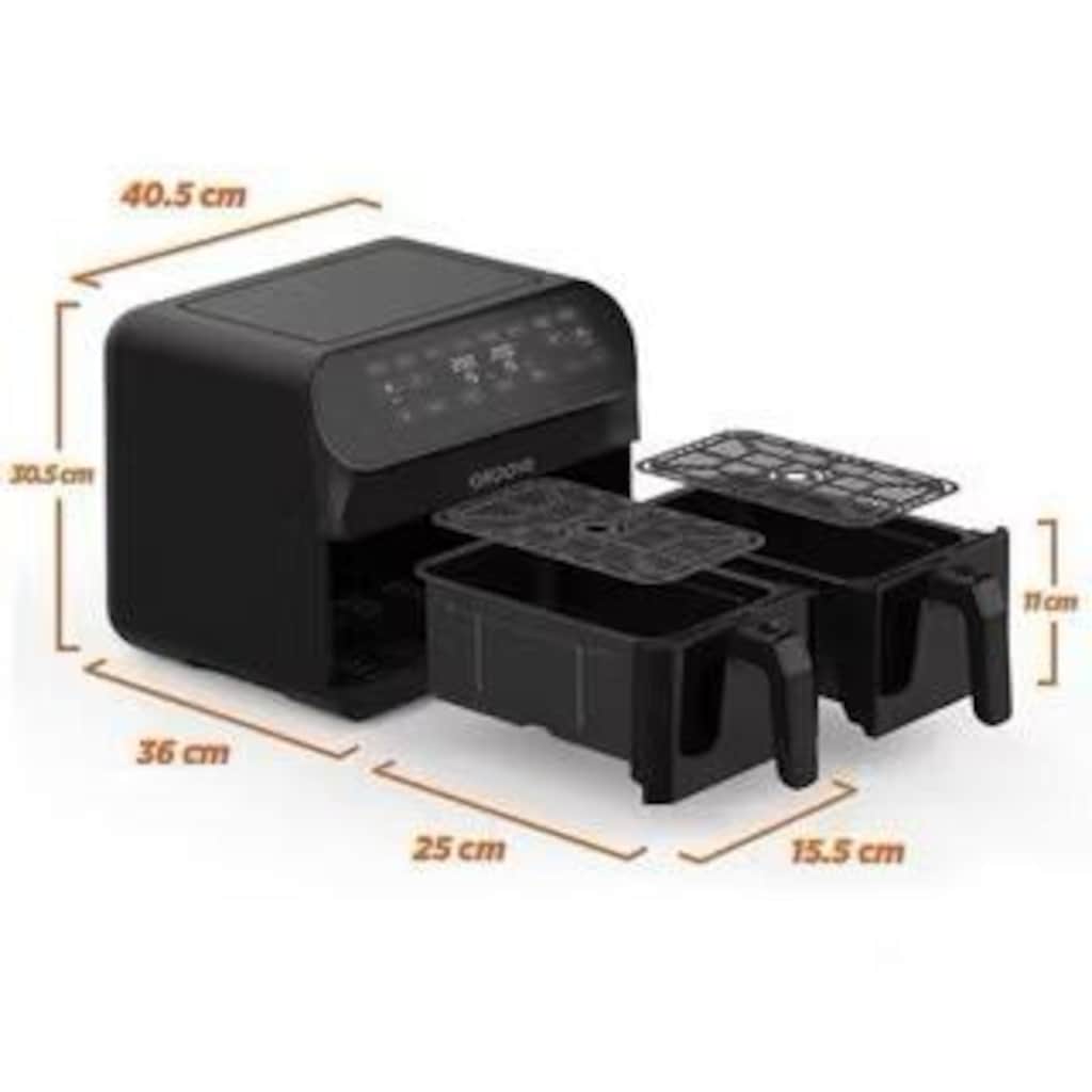 GROOVE MAX PLUS XXL 8L ÇİFT HAZNE DUAL AİRFRYER - 2