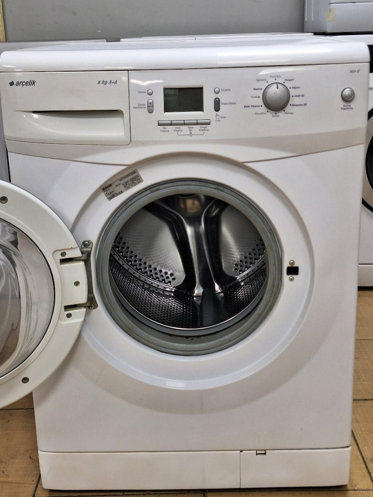 cok temiz çamaşır makinesi Arçelik 8kg A+++ dijital ekran tertemz - 2