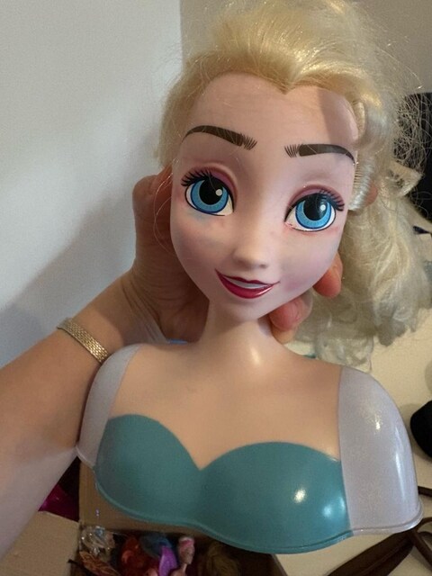 Orijinal Hepsi Disney Logolu Karlar Ülkesi Elsa, Anna 4 Oyuncak Bebek