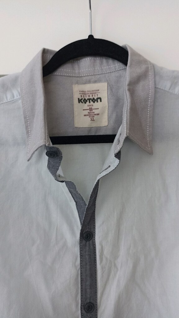 koton xl yazlık pamuklu gömlek yeni - 3