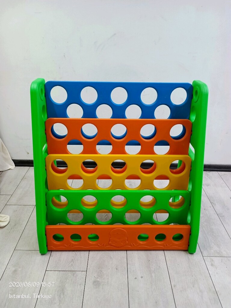 ANAOKULU PLASTİK RENKLİ KİTAPLIK - 3