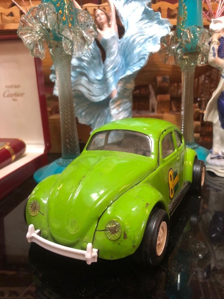 Vintage Tonka Volkawage (Side Winder) Beetle Metal Oyuncak Araba - 3