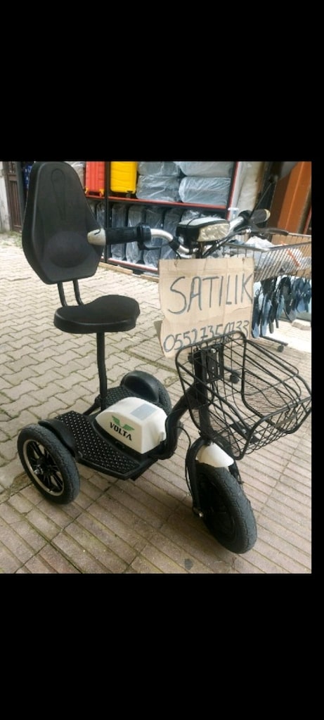 VOLTA VT3 ELEKTRİKLİ 3TEKER CINCIR MYPED SCOOTER GINGER TERTEMİZ - 3