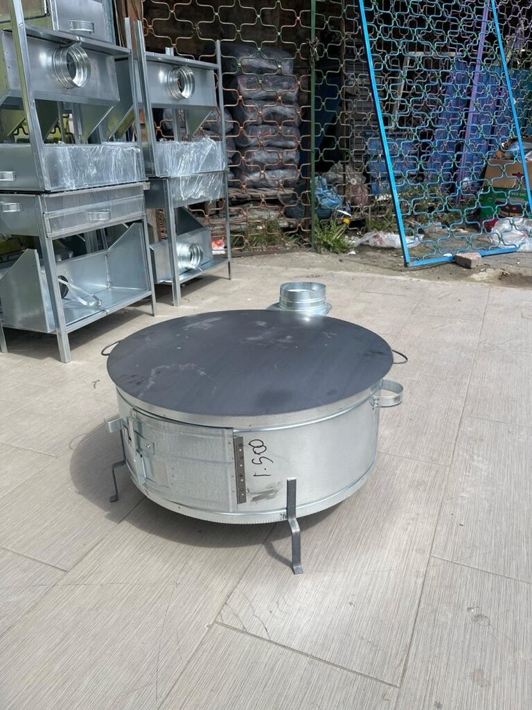 60Cmlik odunlu ekmek sobası seyyar - 2