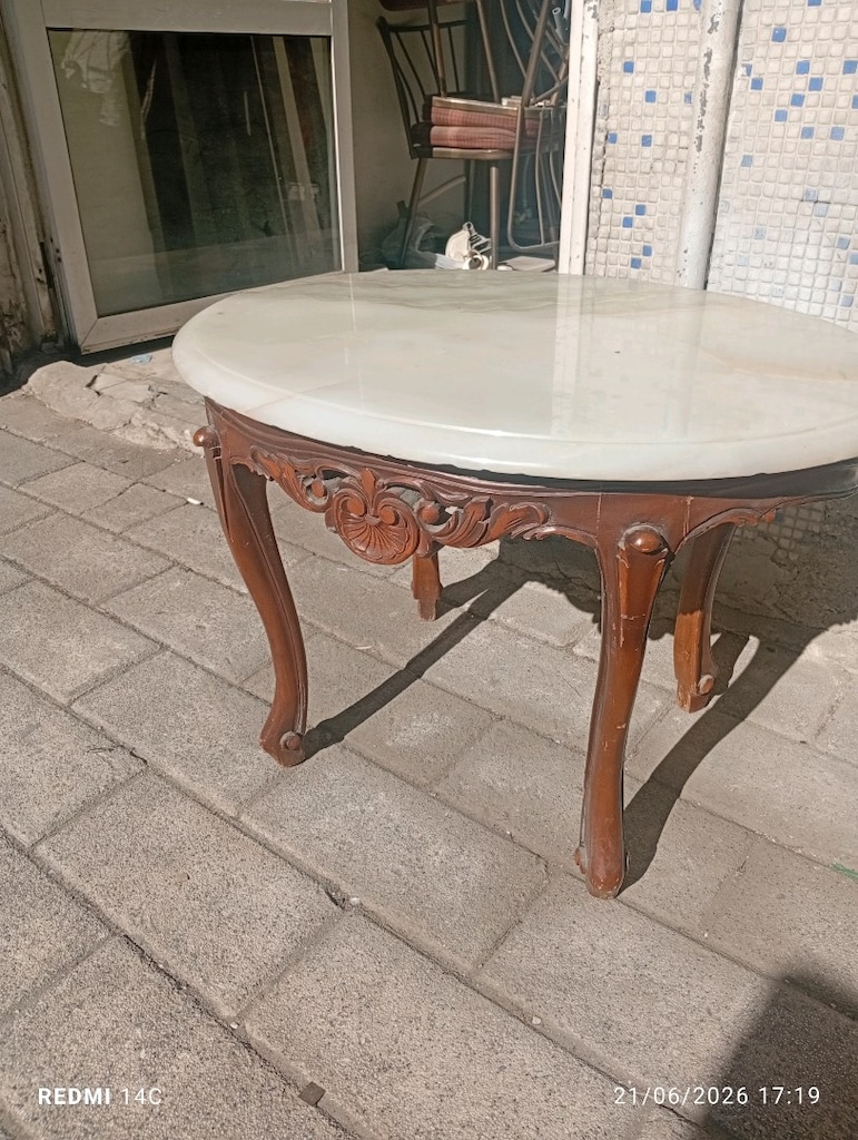 Mermer sehpa takımı - 5