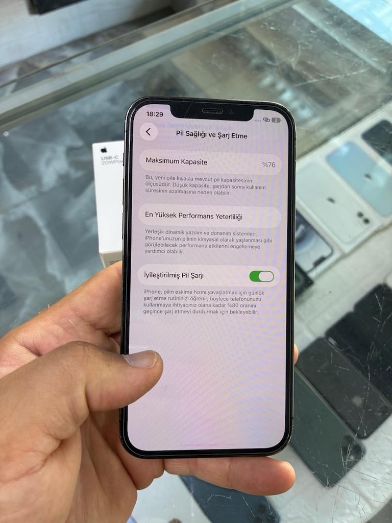 MÜHENDİSCELLDEN YURTİÇİ TÜRKİYE KAYITLI İPHONE 12 PRO ORJİNAL - 2