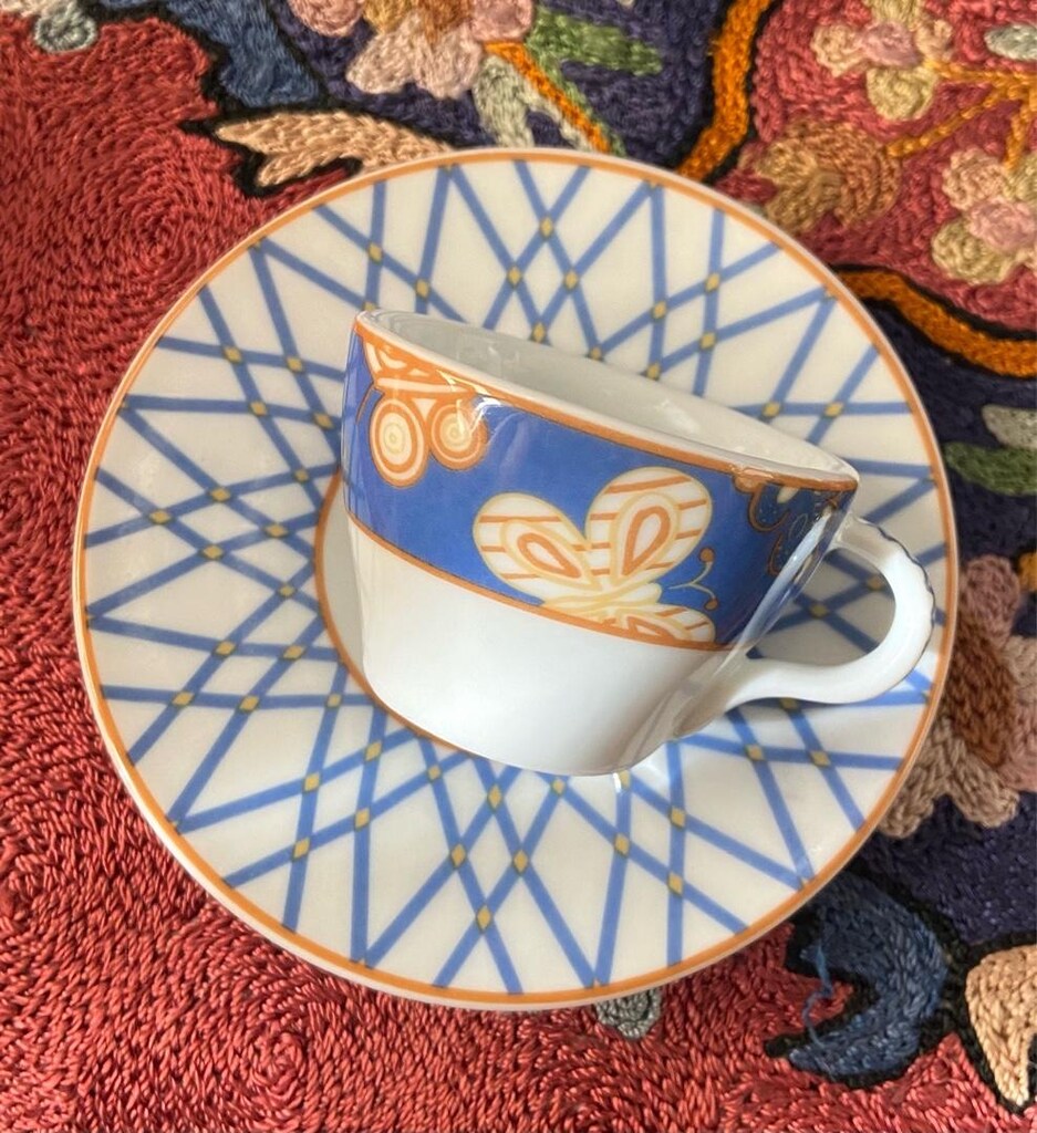 Vintage Danimarka Minyatür Porselen Fincan - 15