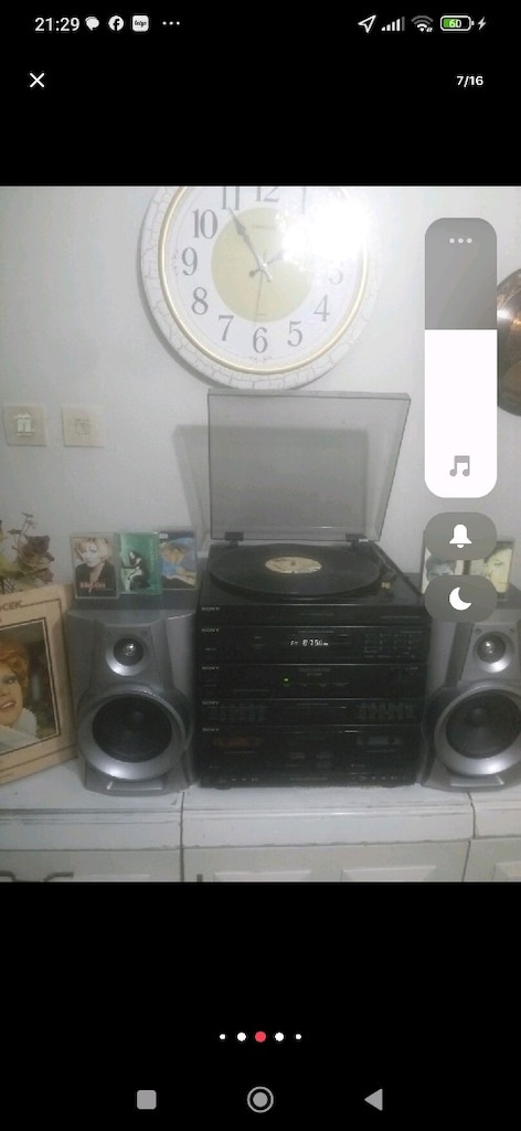 SONY MÜZİK SETİ STEREO FMLİ KASETÇALARLİ EKOLAYZERLİ AUXLU PAZARLIKSIZ - 5