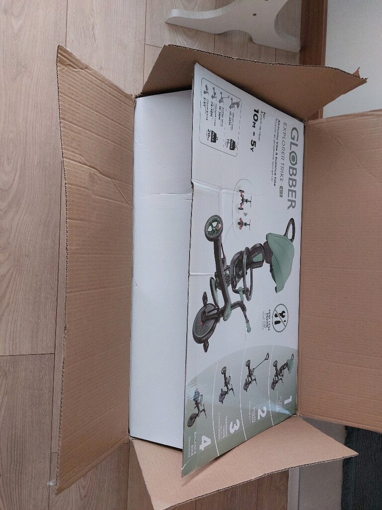 Globber Explorer 4in1 Trike Bisiklet Zeytin Yeşili Erkek Çocuk - 8