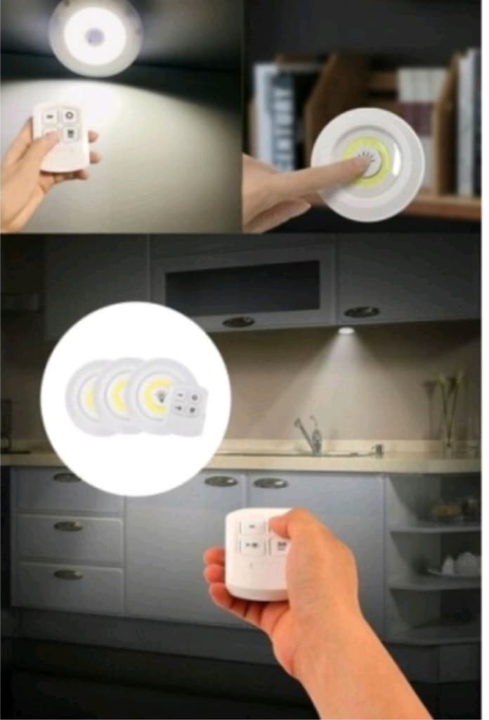 Kumandalı LED 3 Lü Aydınlatma - 2