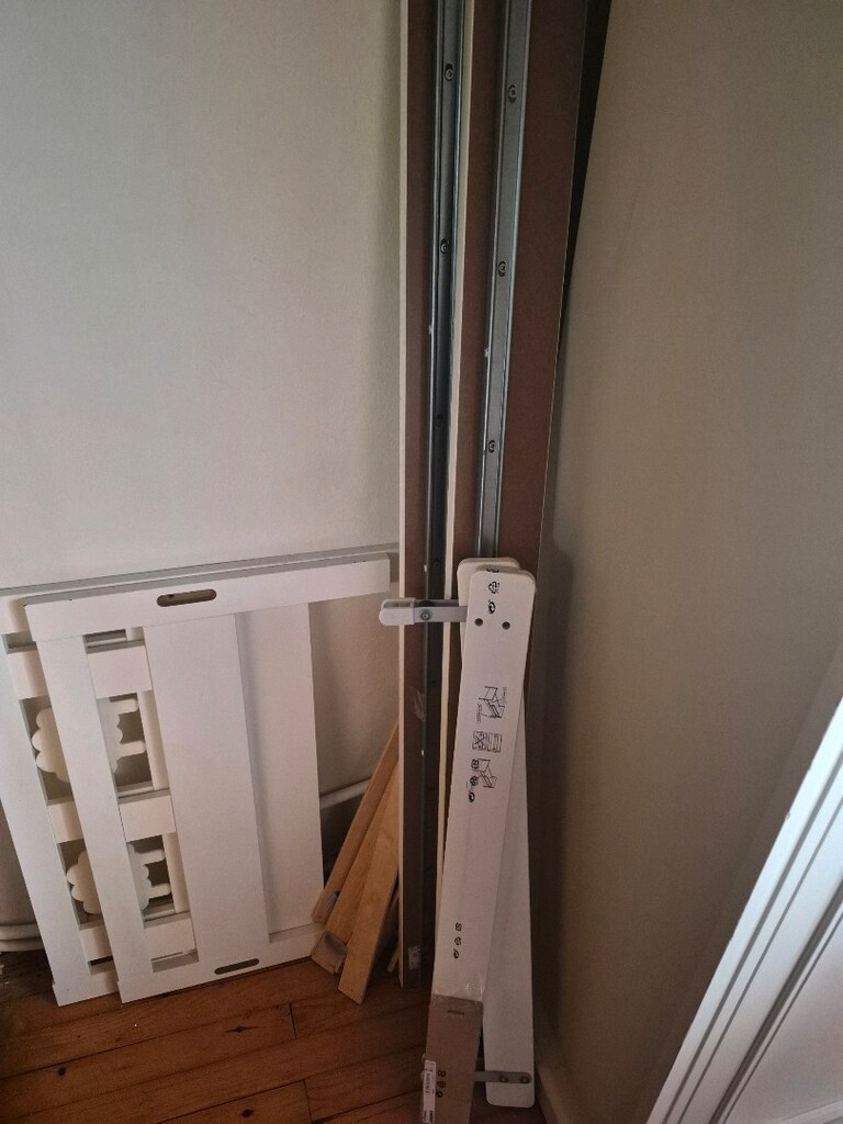 ikea Krıtter beyaz 70/160 çocuk karyolası - 2