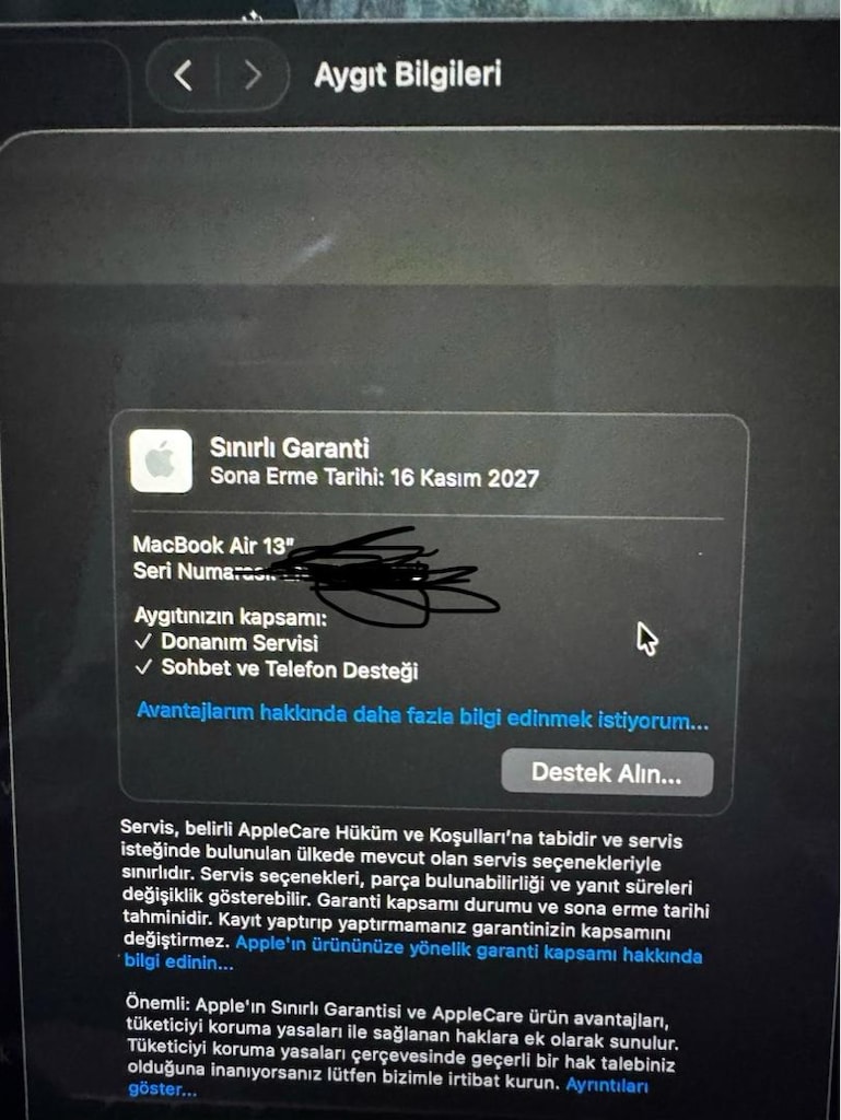 MacBook Air M4 13’ 256gb Gümüş - 3