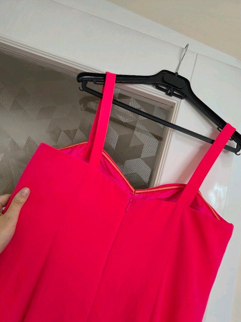 2PARÇA, TAŞLI, PEMBE ABİYE GECE ELBİSESİ - 5