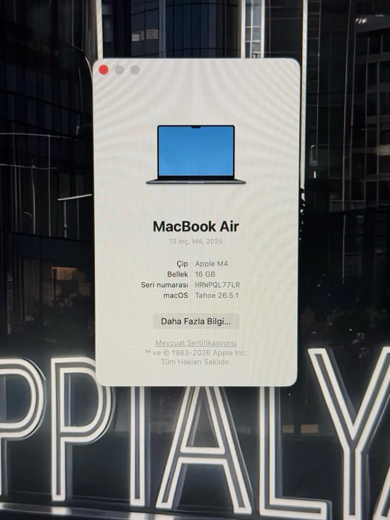 MacBook Air M4 256GB Hatasız - 4