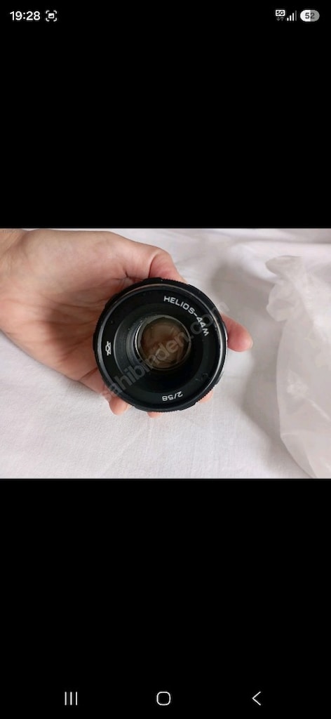 temiz fotoğraf makinesi çanta ve ek lens ile - 2