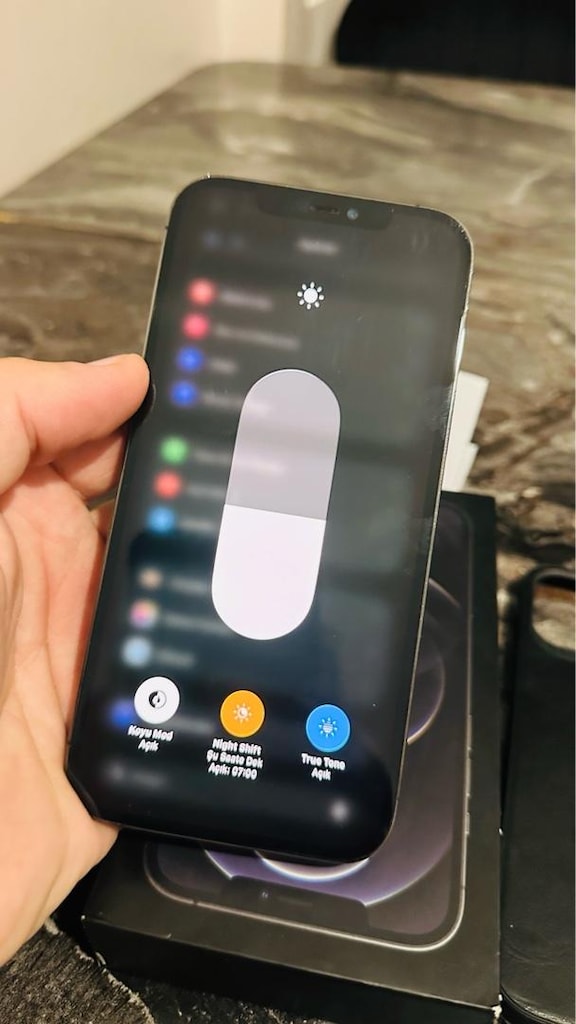 iphone 12 pro max TR ( takas oluR) 256 gb - 3
