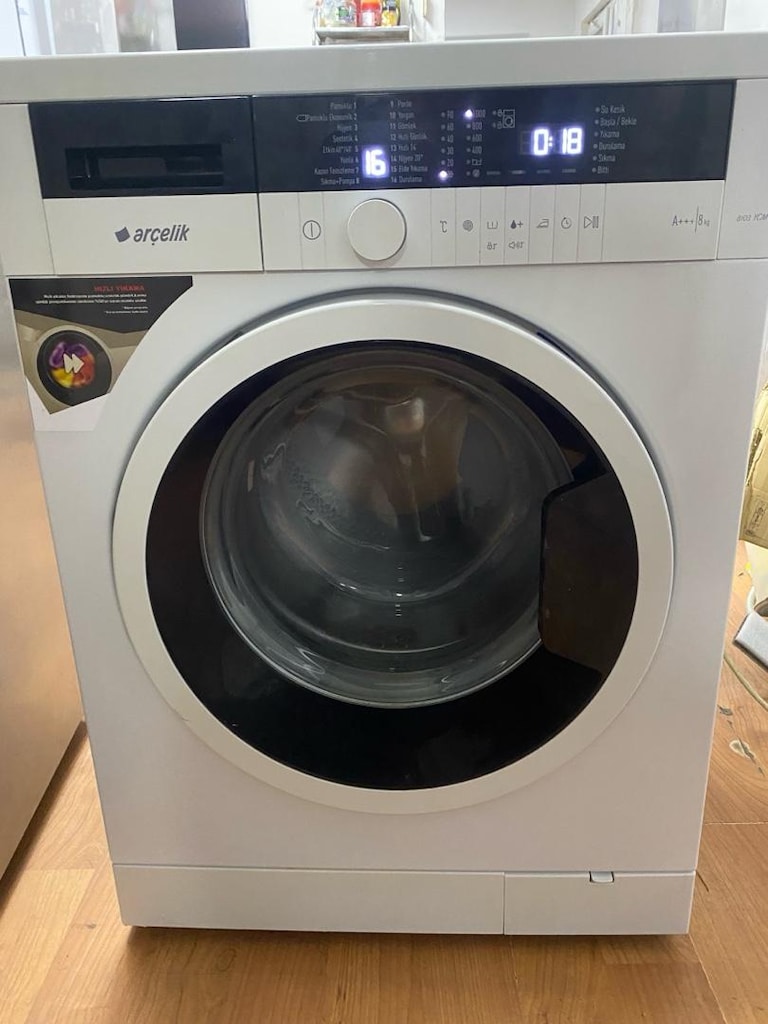 Tertemiz ve Sessiz 8 kg Arçelik Çamaşır Makinesi! - 6