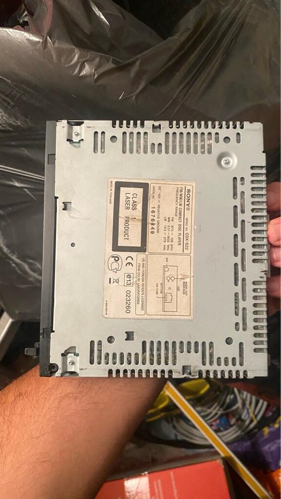 sony teyp cd çalar aux var - 5