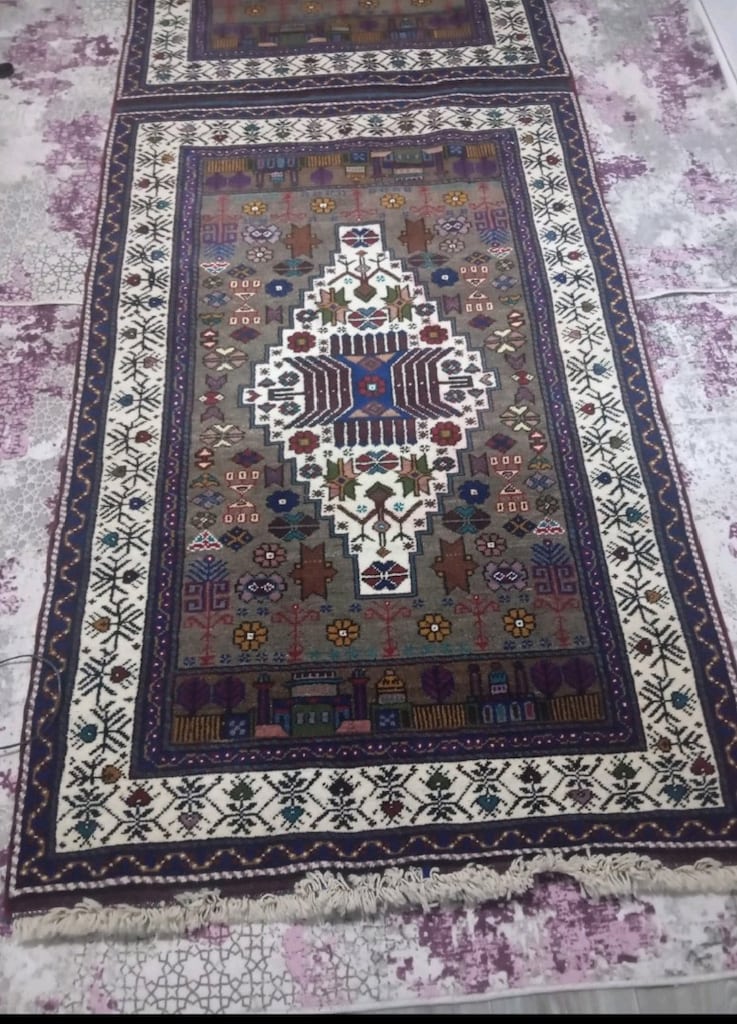 el dokuması yün halı - 2