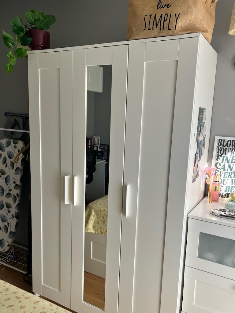 IKEA BRIMNES Yatak Odası Takımı + Bambi Yatak - 2
