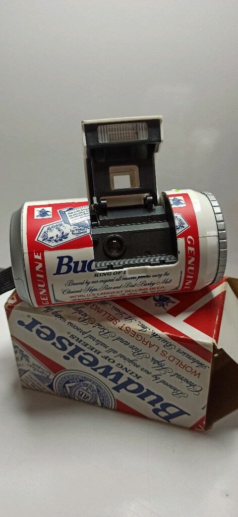 Koleksiyonluk fotoğraf makinesi , Budweiser kutusu görünümlü, karton k - 4