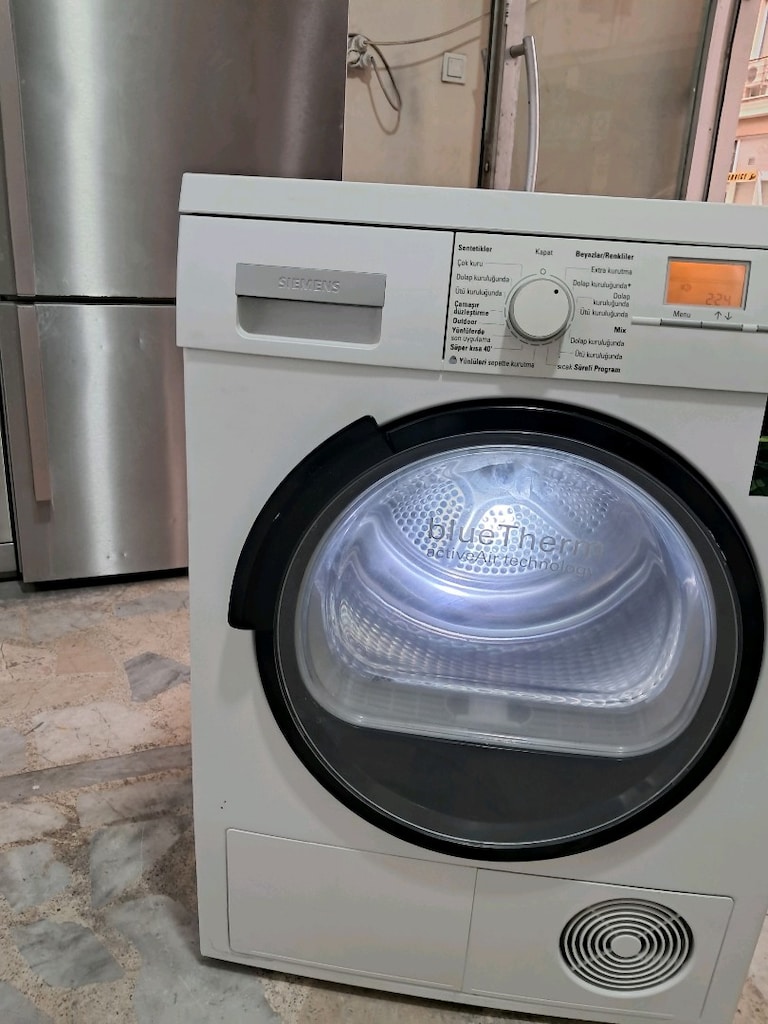 sıfır gibi ısı ponpalı Siemens 8kloluk kurutma makinesi 8.500tl - 4