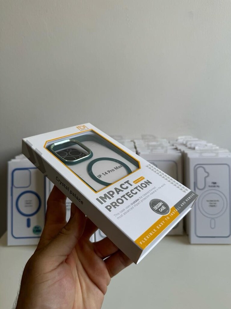 Apple 14 Pro Max Kılıf Magsafe Kılıf Yeşil - 2
