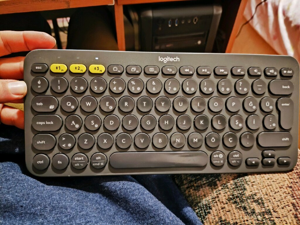 Logitech K380 bluetooth Q TR klavye