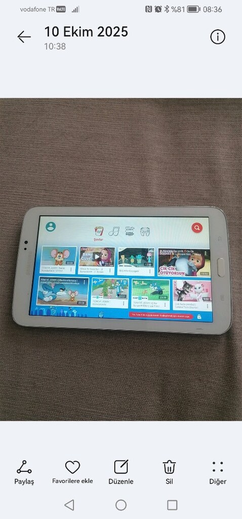 Samsung tab 3 hatlı - 5
