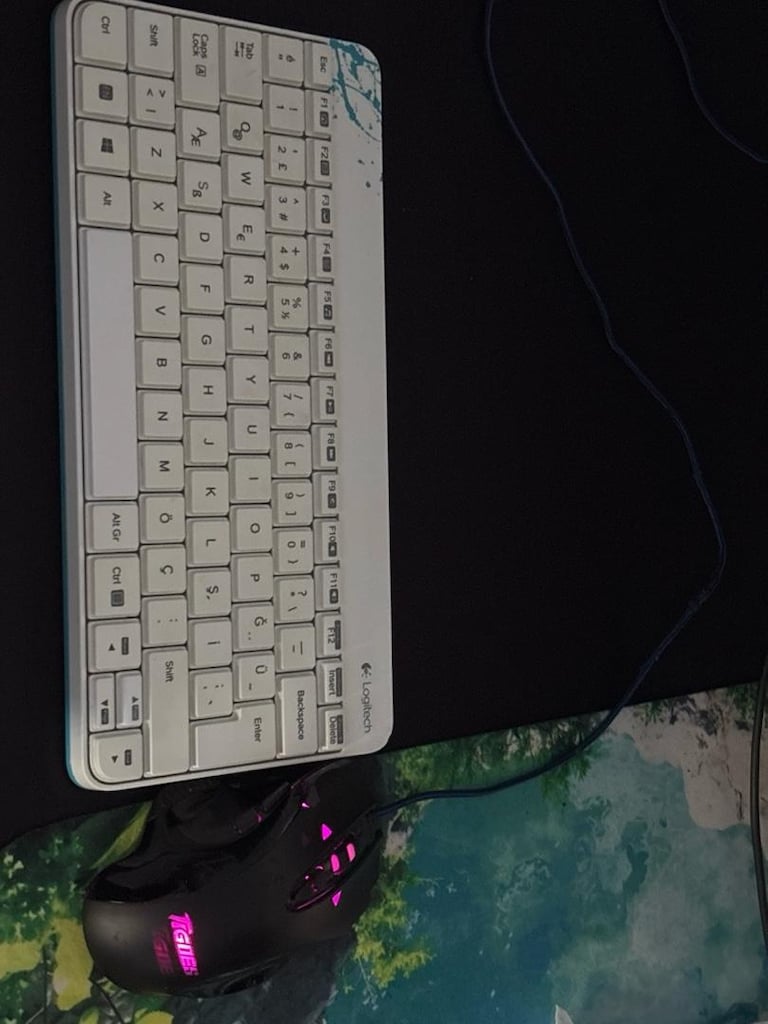 Kablosuz Telsiz Mikrofon +Logitech K240 Klavye &Tigoes (Tigdes) Mouse - 3