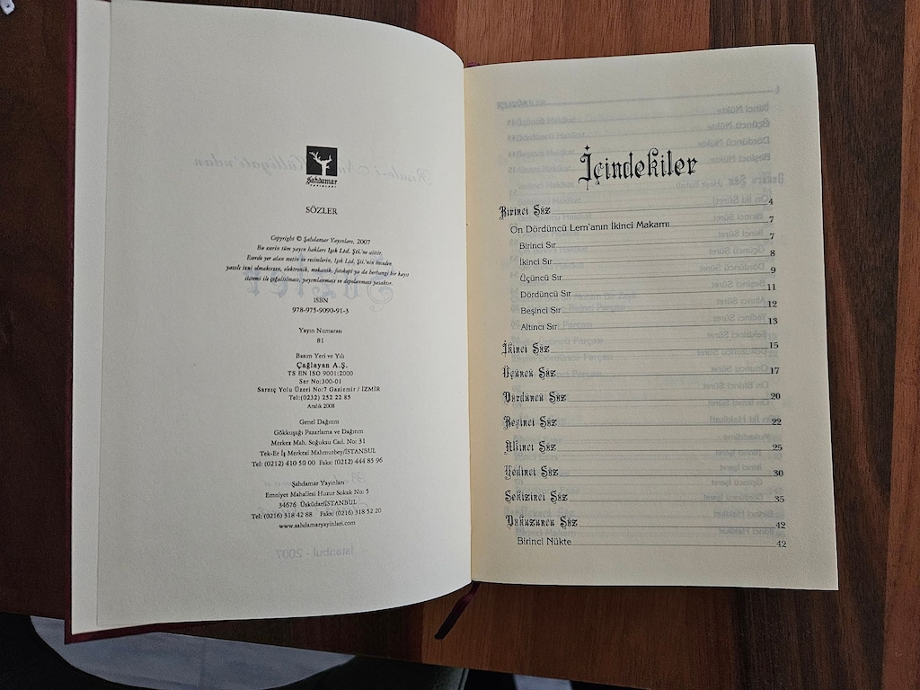 • Risale-i Nur Külliyatı (14 Cilt Tam Set) - Şahdamar Yayınları - 5