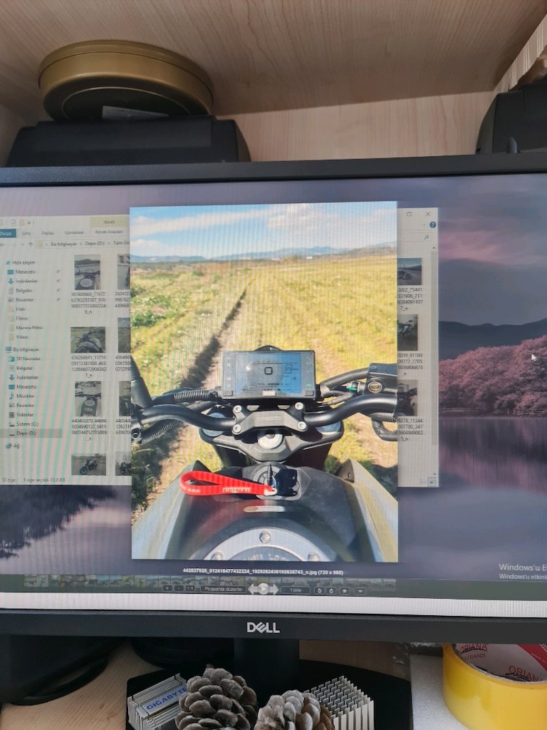 Dell - CF MOTO 250NK EKRAN MONİTÖR - 9