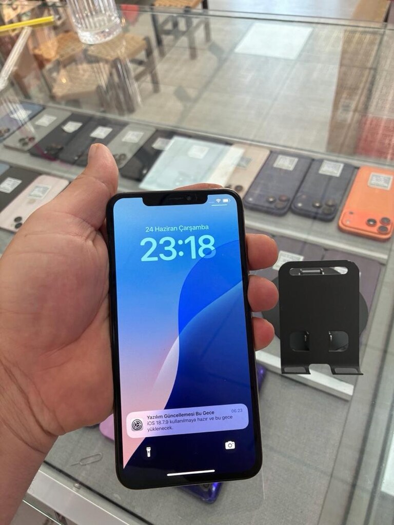 Xsmax 64 GB hafıza Face ID pasif pil değişmiş temiz cihaz günlük kulla - 6