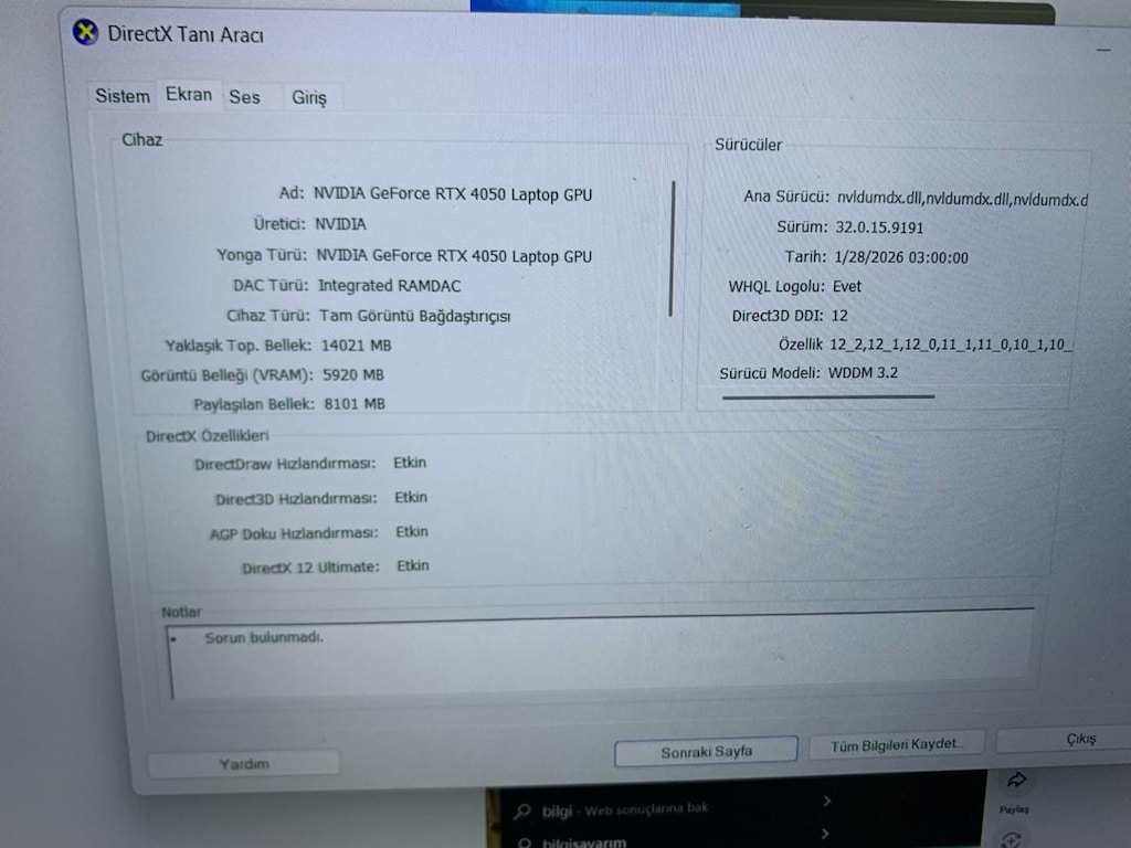 sahibinden temiz ASUS TUF GAMİNG FA507NUR 6-7 AYLIK - 2