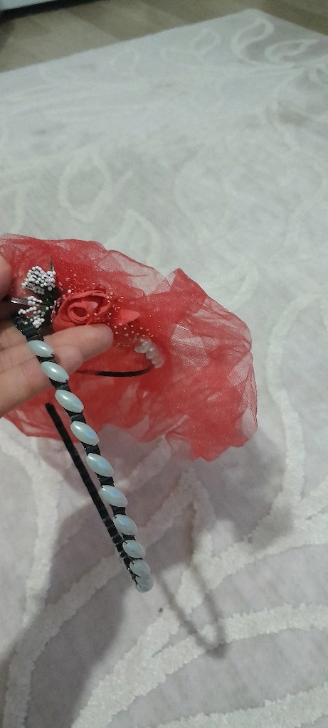 düğün kına icin tanç kurdele yelpaze duvak nisan kurdelesi - 6