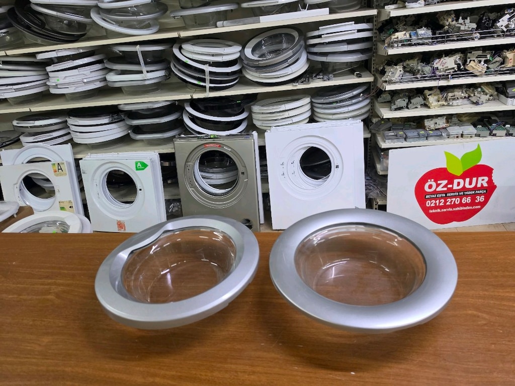 Arçelik 4900SJS Orijinal Çıkma Ön Kapak Grubu ve Kapı Camı - Özdur Tek - 7