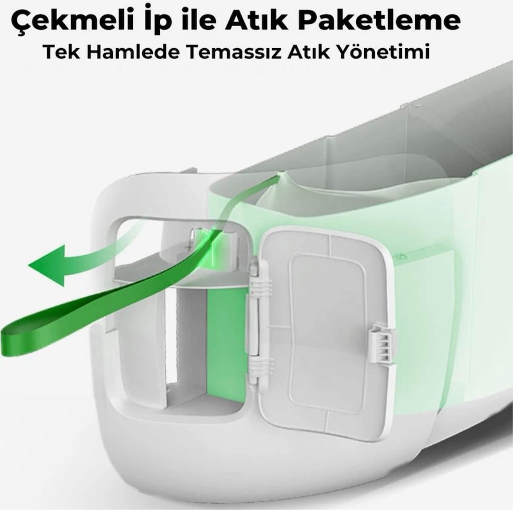 Petkit Purobot Max Pro Akıllı Tam Otomatik Kedi Tuvaleti - 6