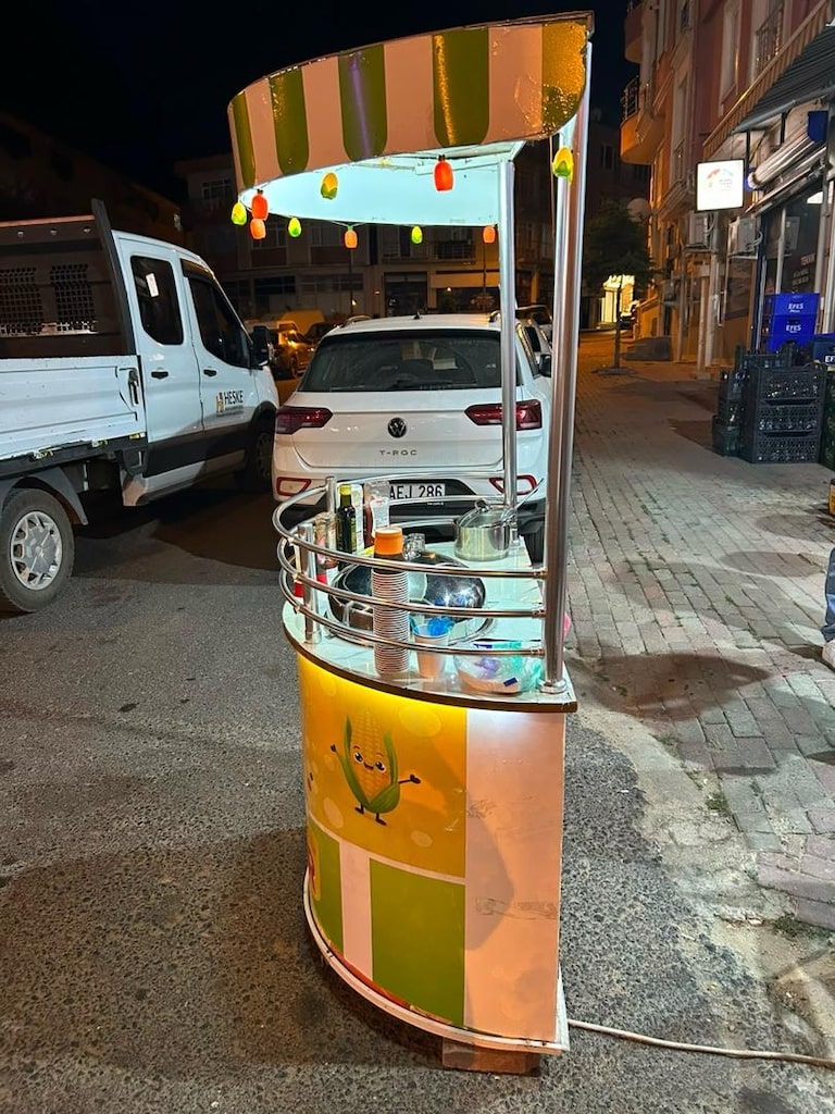 Satılık Süt Mısır Tezgahı - 2