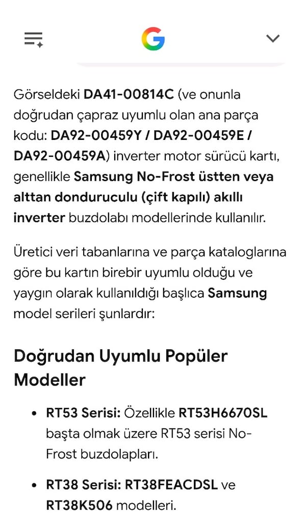 Samsung Buzdolabı kart takmı (DA92-00459Y / DA92-00459E / DA92-00459A) - 8